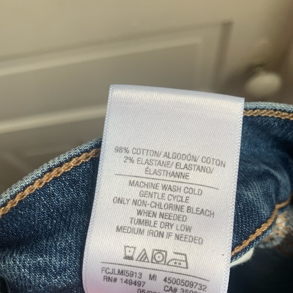 Favorite Daughter Valentina Shortie Petite Cigarette Jeans Size 30 - Picture 9 of 10